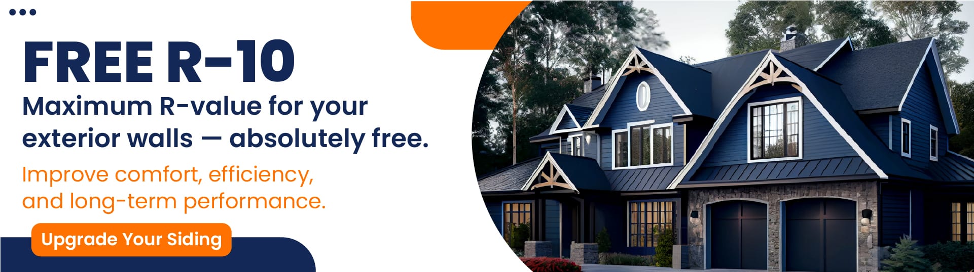 Siding Installation Promotion Banner